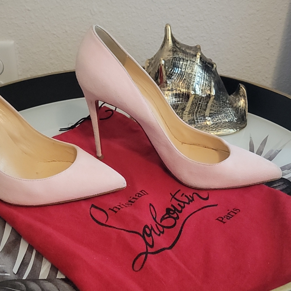 Christian Louboutin Pigalle Follies 100 Baby Pink